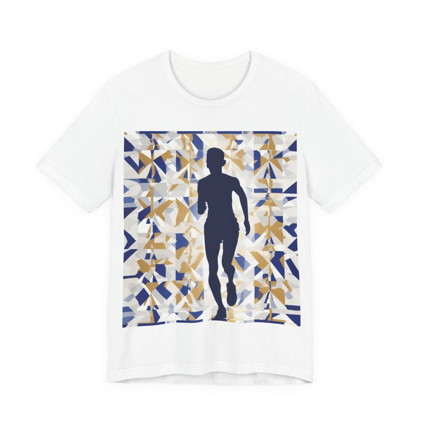 boostlete-recovery-progress-scene-marathoner-matte-geometric-0448 — Unisex Jersey Short Sleeve (B+C 3001)