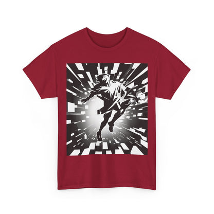 boostlete-am-crew-scene-sprinter-high-modern-0312 — Unisex Heavy Cotton Tee (Gildan 5000)