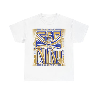 boostlete-boost-mode-type-earned-not-given-outline-over-solid-line-art-0005 — Unisex Heavy Cotton Tee (Gildan 5000)