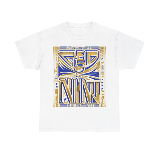 boostlete-boost-mode-type-earned-not-given-outline-over-solid-line-art-0005 — Unisex Heavy Cotton Tee (Gildan 5000)
