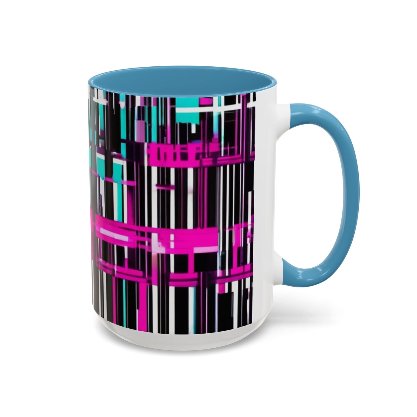 boostlete-am-crew-pattern-barcode-bold-0023 — Accent Mug 11oz/15oz