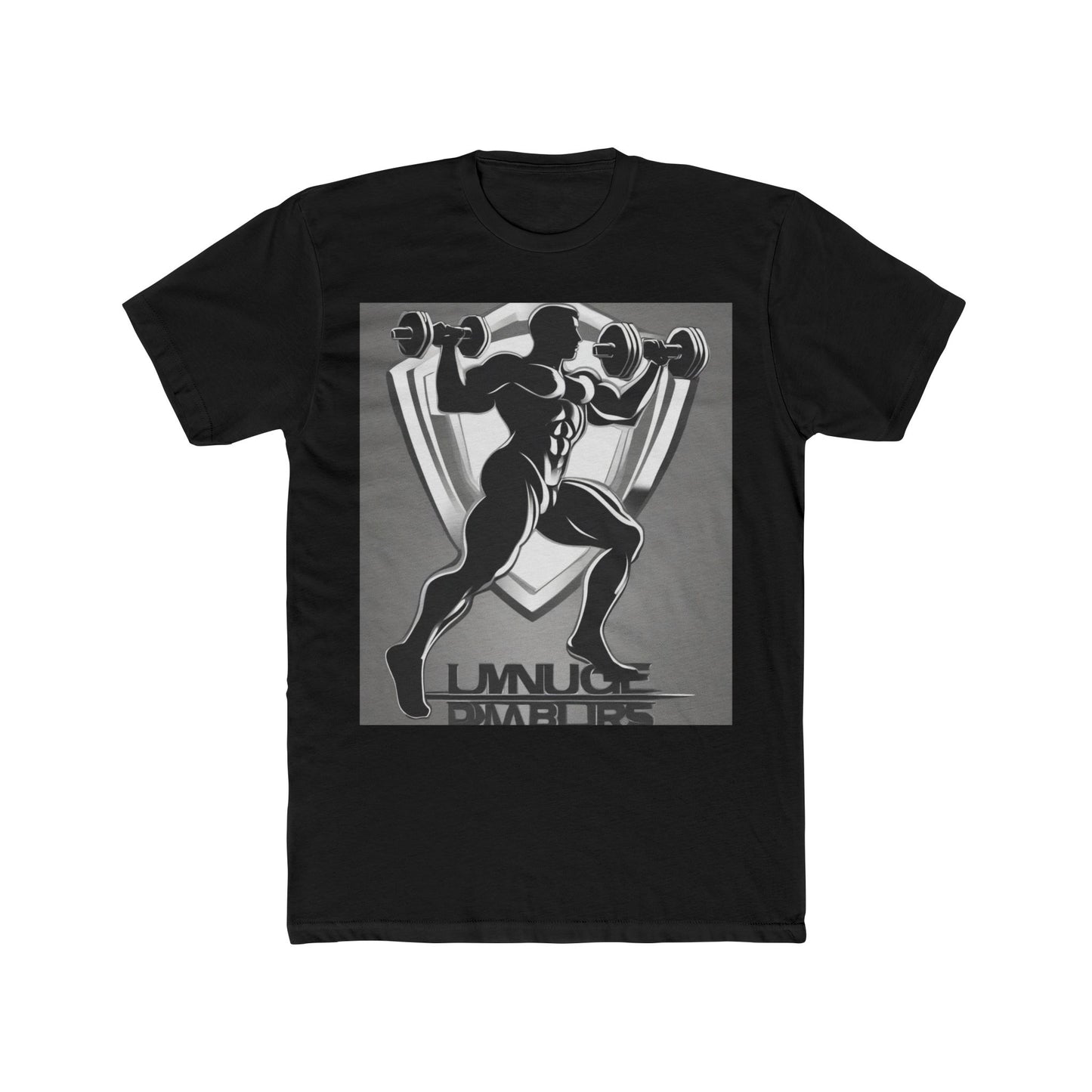 boostlete-mile-by-mile-scene-lunge-3d-athletic-0020 — Unisex Cotton Crew Tee (NL 3600)