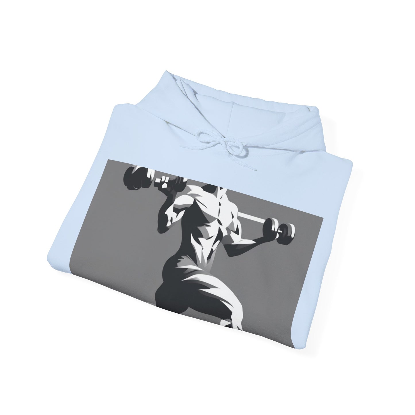 boostlete-pr-season-scene-lunge-speed-isometric-0316 — Unisex Heavy Blend Hoodie (G18500)