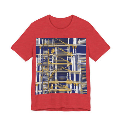 boostlete-rise-grind-icon-ladder-high-engraved-0238 — Unisex Jersey Short Sleeve (B+C 3001)