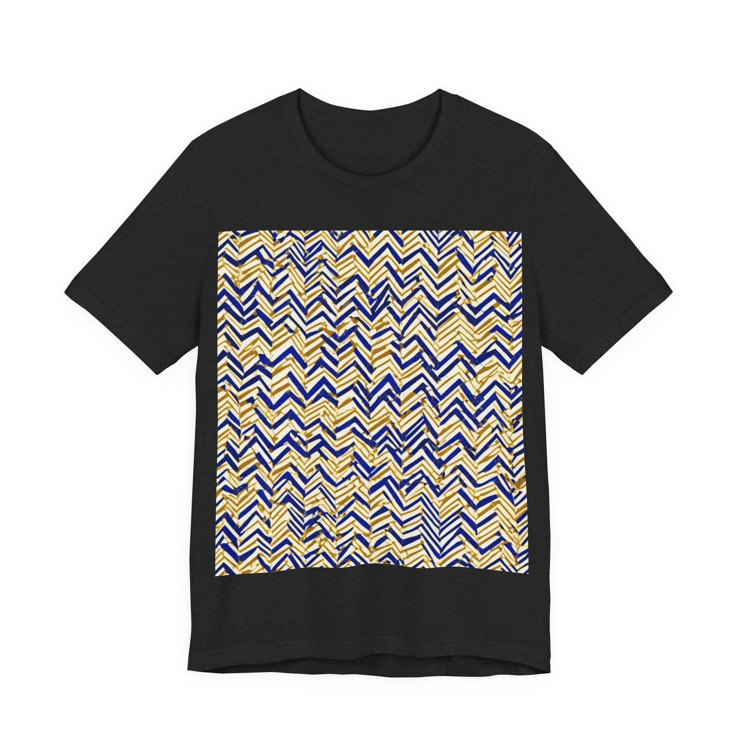 boostlete-boost-mode-pattern-ekg-line-art-0091 — Unisex Jersey Short Sleeve (B+C 3001)
