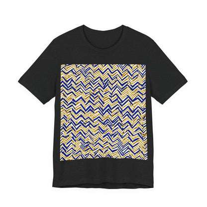 boostlete-boost-mode-pattern-ekg-line-art-0091 — Unisex Jersey Short Sleeve (B+C 3001)
