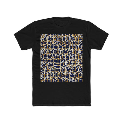 boostlete-am-crew-pattern-hex-industrial-0131 — Unisex Cotton Crew Tee (NL 3600)