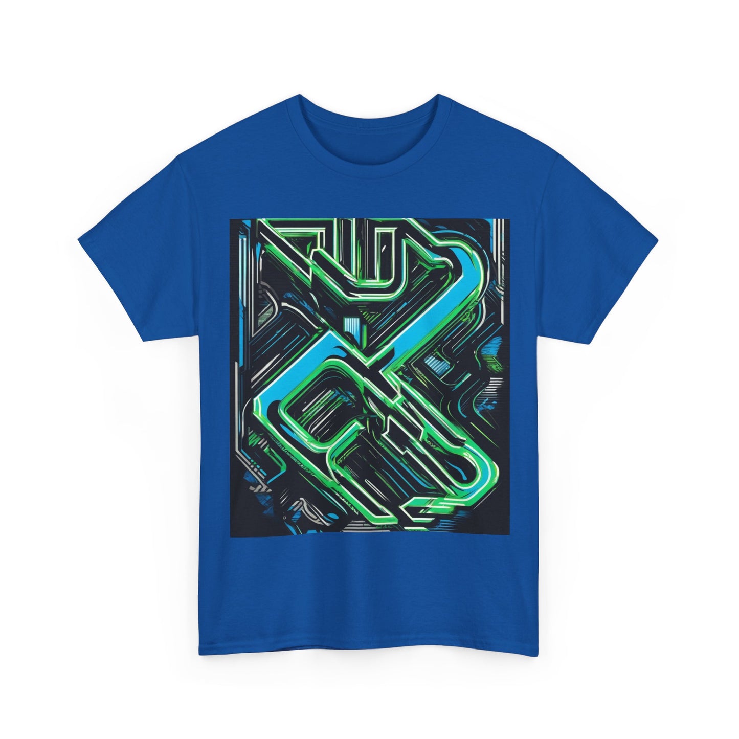 boostlete-boost-mode-type-constancia-gana-diagonal-badge-0185 — Unisex Heavy Cotton Tee (Gildan 5000)