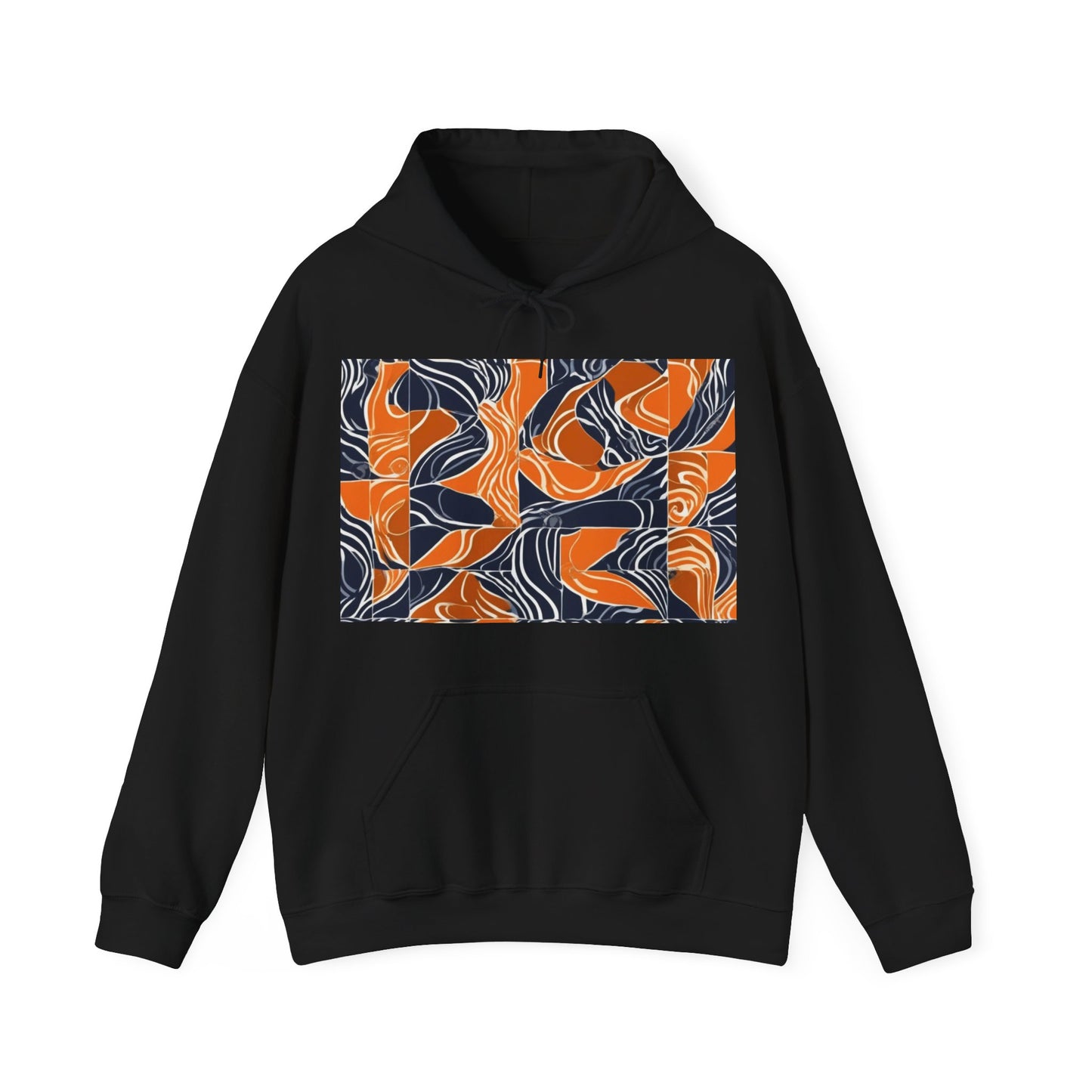 boostlete-rise-grind-pattern-sprint-vector-0207 — Unisex Heavy Blend Hooded Sweatshirt (Gildan)