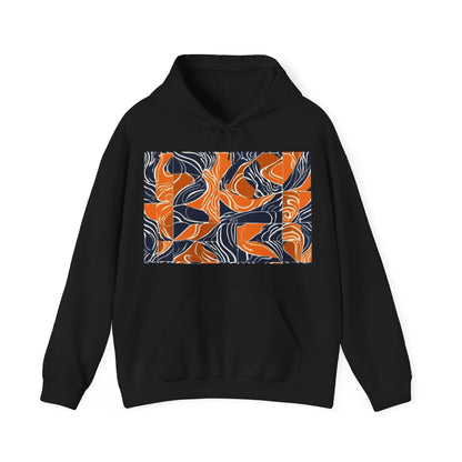 boostlete-rise-grind-pattern-sprint-vector-0207 — Unisex Heavy Blend Hooded Sweatshirt (Gildan)