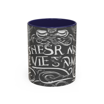 boostlete-boost-mode-type-keep-the-promise-big-monoline-0049 — Accent Mug 11/15oz