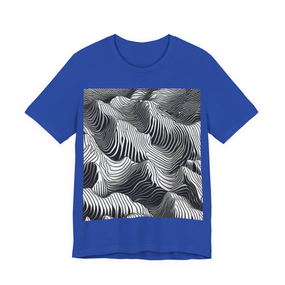boostlete-field-day-pattern-topographic-isometric-0211 — Unisex Jersey Short Sleeve (B+C 3001)