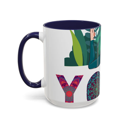 Yoga (41) — Accent Mug 11oz/15oz