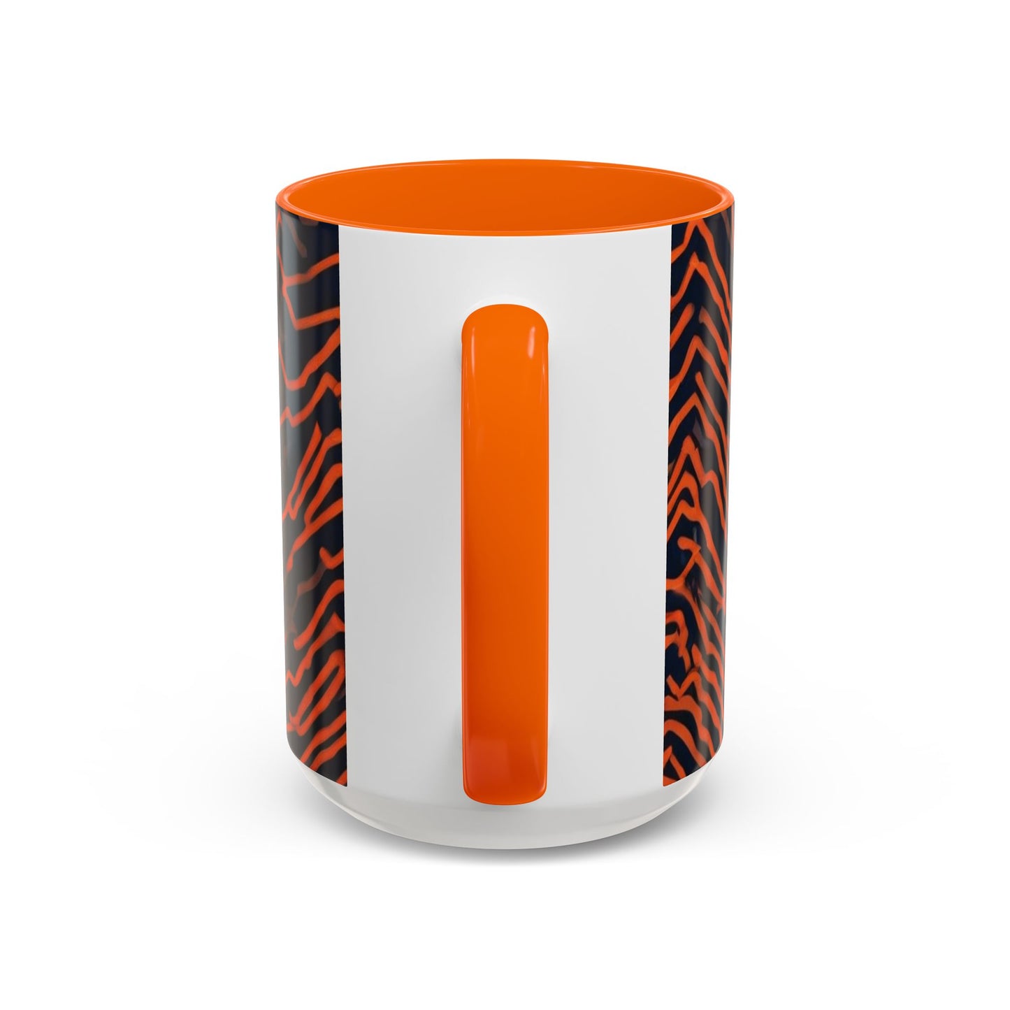 boostlete-field-day-pattern-ekg-modern-0087 — Accent Mug 11oz/15oz