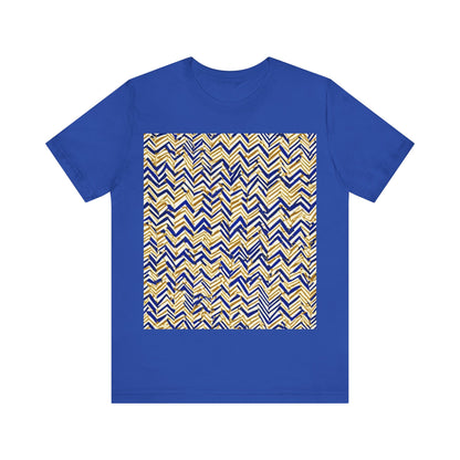 boostlete-boost-mode-pattern-ekg-line-art-0091 — Unisex Jersey Short Sleeve (B+C 3001)