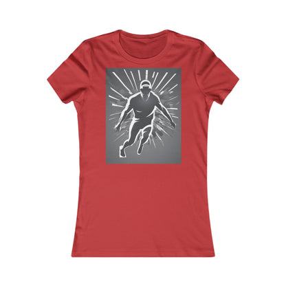 boostlete-iron-intent-scene-sprinter-soft-athletic-0108 — Women's Favorite Tee (B+C 6004)