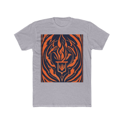 boostlete-quiet-power-icon-flame-duotone-athletic-0158 — Unisex Cotton Crew Tee (NL 3600)