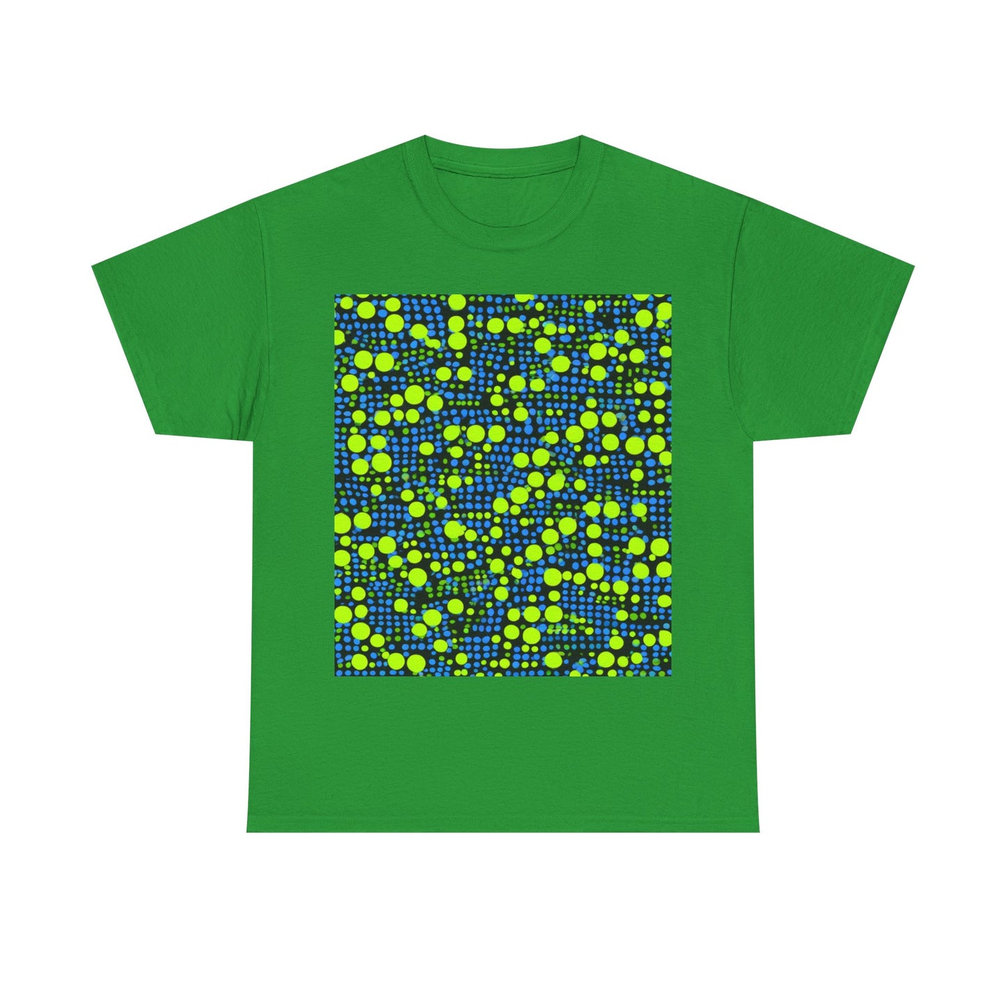 boostlete-mile-by-mile-pattern-dotted-geometric-0071 — Unisex Heavy Cotton Tee (Gildan 5000)