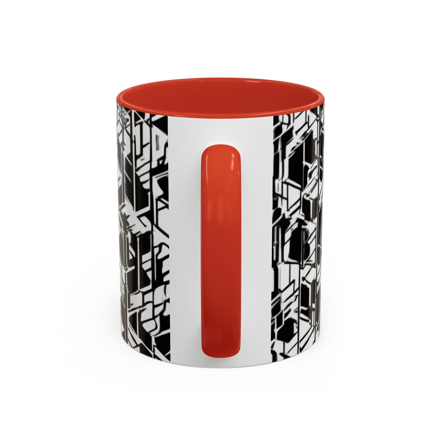 boostlete-field-day-pattern-micro-blueprint-0927 — Accent Mug 11/15oz