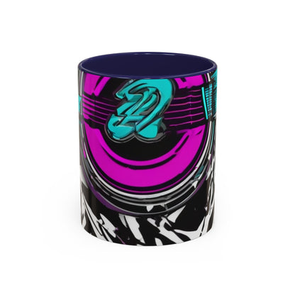 boostlete-boost-mode-type-again-badge-monoline-0293 — Accent Mug 11oz/15oz