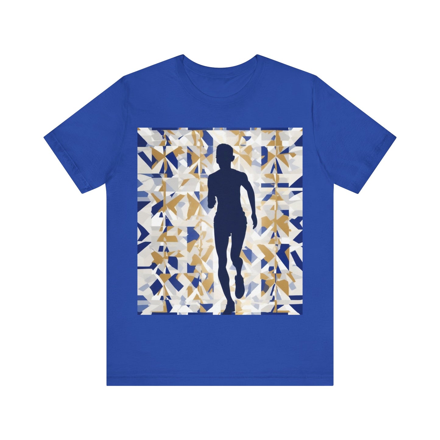 boostlete-recovery-progress-scene-marathoner-matte-geometric-0448 — Unisex Jersey Short Sleeve (B+C 3001)