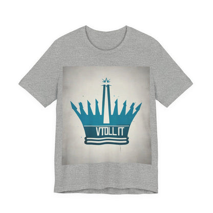 boostlete-am-crew-icon-crown-matte-industrial-0058 — Unisex Jersey Short Sleeve (B+C 3001)