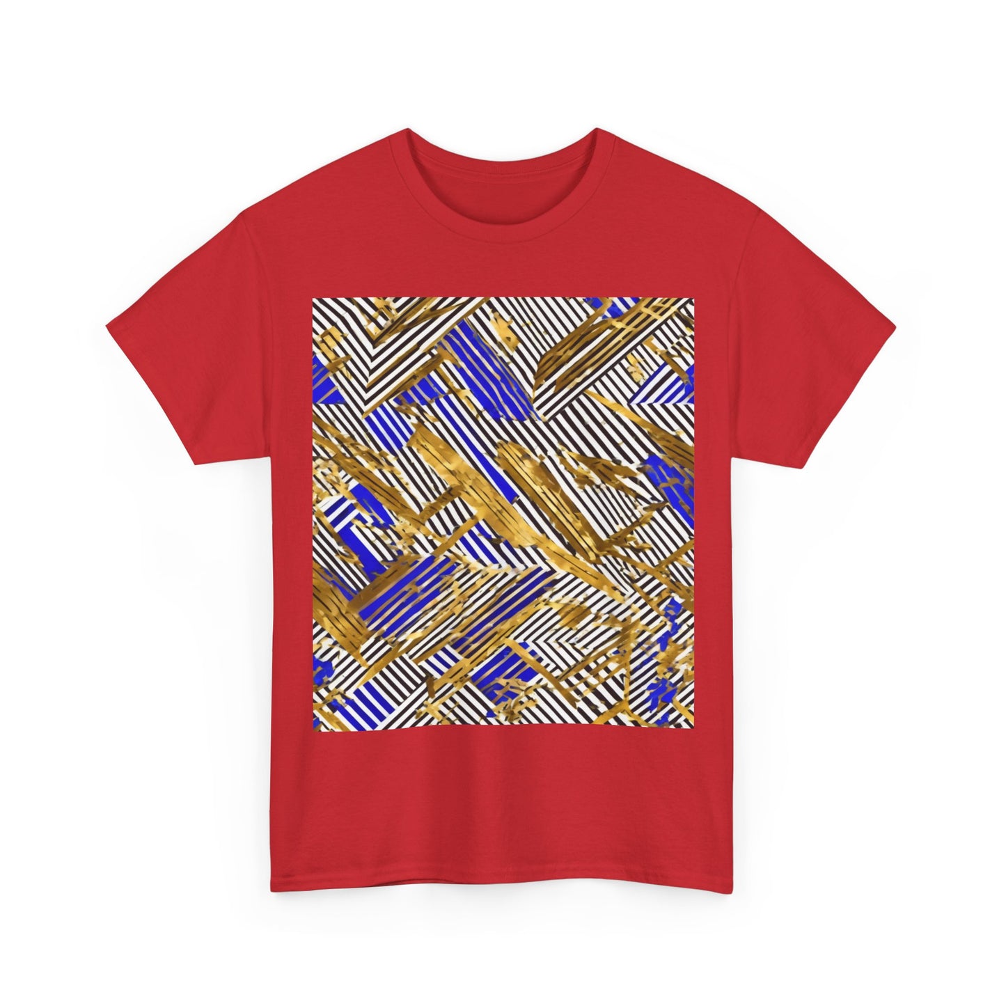 boostlete-boost-mode-pattern-diagonal-monoline-0015 — Unisex Heavy Cotton Tee (Gildan 5000)