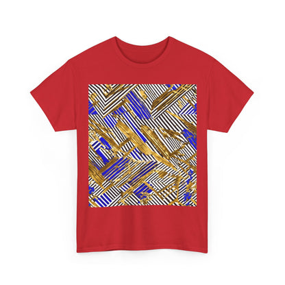 boostlete-boost-mode-pattern-diagonal-monoline-0015 — Unisex Heavy Cotton Tee (Gildan 5000)