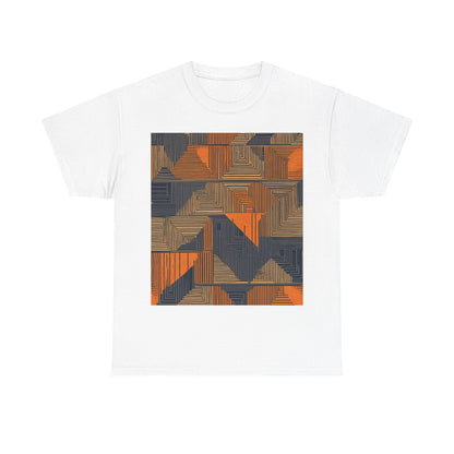 boostlete-field-day-pattern-stair-steps-geometric-0055 — Unisex Heavy Cotton Tee (Gildan 5000)