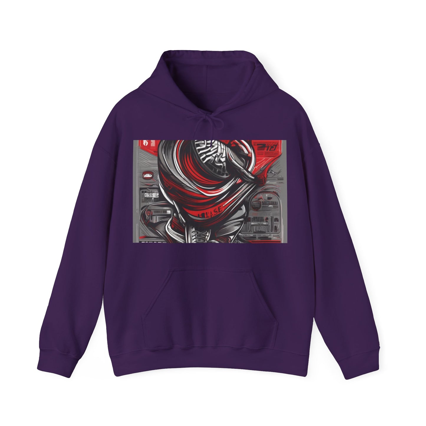 boostlete-field-day-type-chase-capacity-big-monoline-0813 — Unisex Heavy Blend Hoodie (G18500)