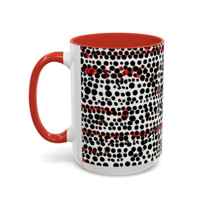 boostlete-rise-grind-pattern-dotted-badge-0139 — Accent Mug 11oz/15oz