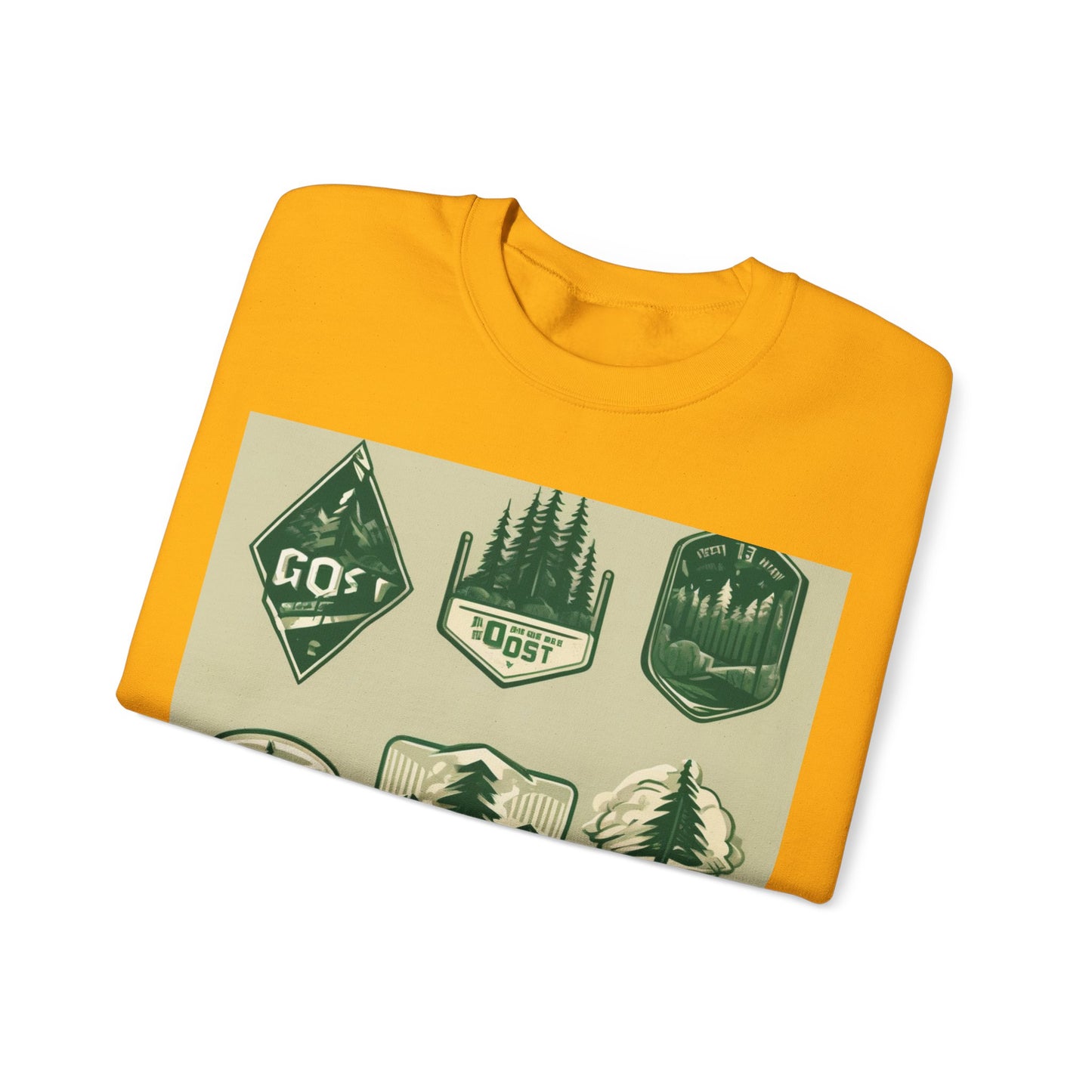 boostlete-mile-by-mile-type-go-get-one-micro-isometric-0441 — Unisex Heavy Blend Crewneck (G18000)