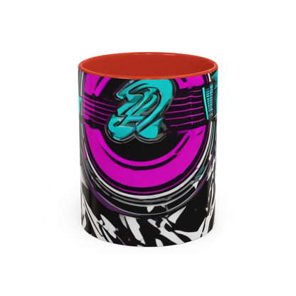 boostlete-boost-mode-type-again-badge-monoline-0293 — Accent Mug 11oz/15oz