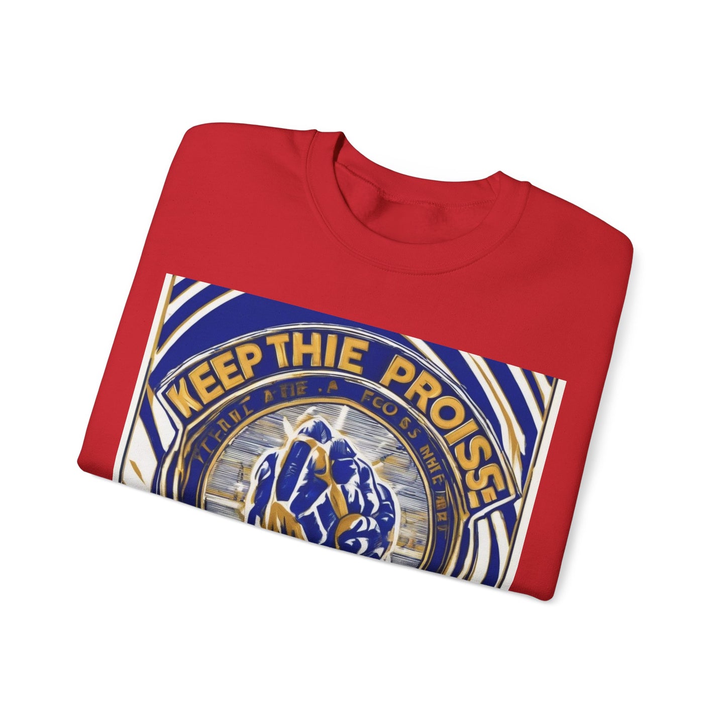 boostlete-pr-season-type-keep-the-promise-arc-athletic-0045 — Unisex Heavy Blend Crewneck Sweatshirt (Gildan)