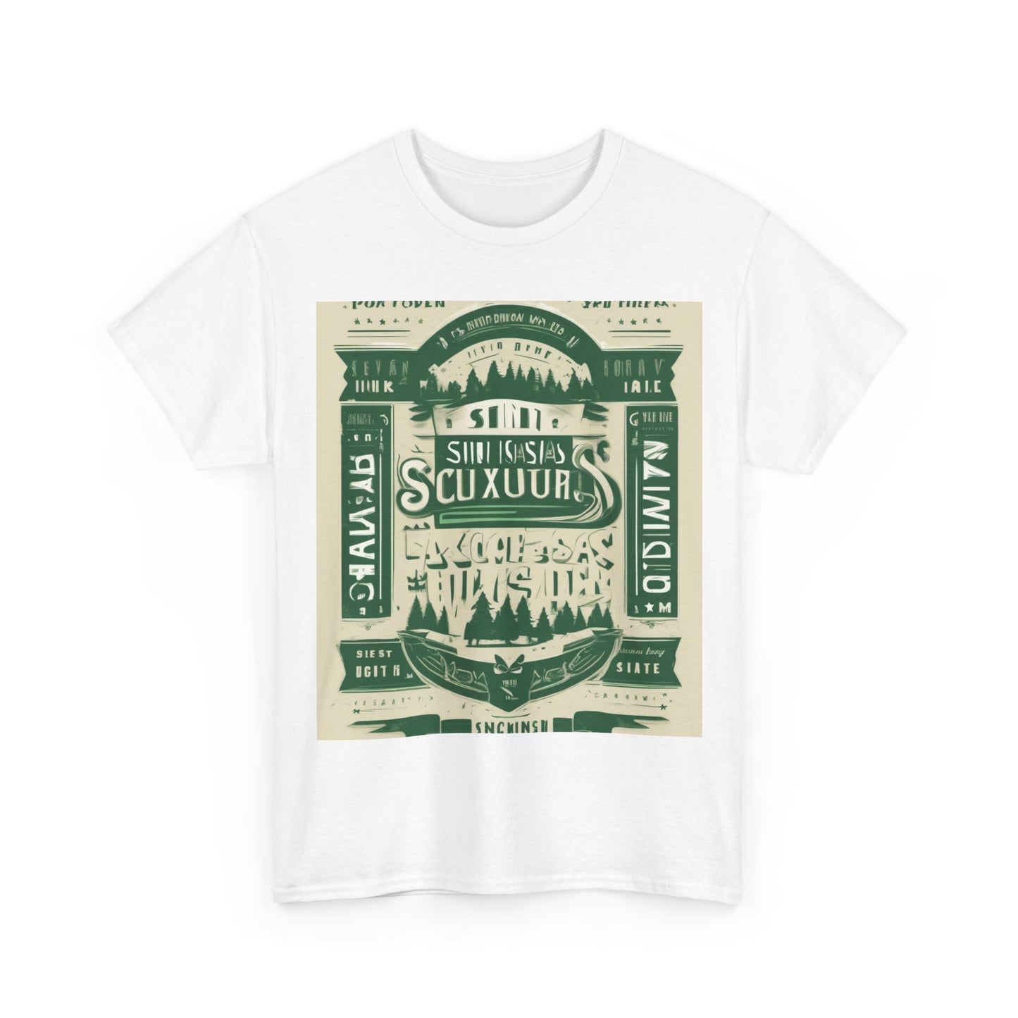 boostlete-rise-grind-type-sin-excusas-banner-monoline-0097 — Unisex Heavy Cotton Tee (Gildan 5000)