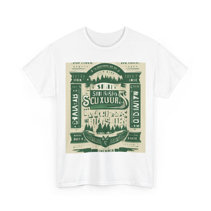 boostlete-rise-grind-type-sin-excusas-banner-monoline-0097 — Unisex Heavy Cotton Tee (Gildan 5000)