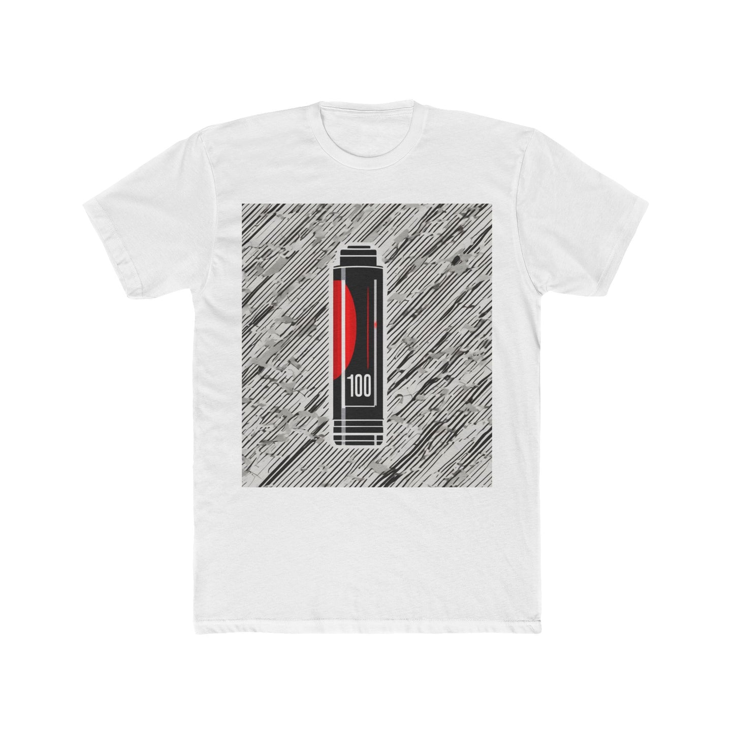 boostlete-rise-grind-icon-battery-motion-badge-0266 — Unisex Cotton Crew Tee (NL 3600)