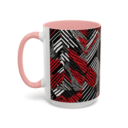 boostlete-pr-season-pattern-diagonal-geometric-0395 — Accent Mug 11/15oz