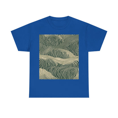 boostlete-rise-grind-pattern-topographic-modern-0403 — Unisex Heavy Cotton Tee (Gildan 5000)
