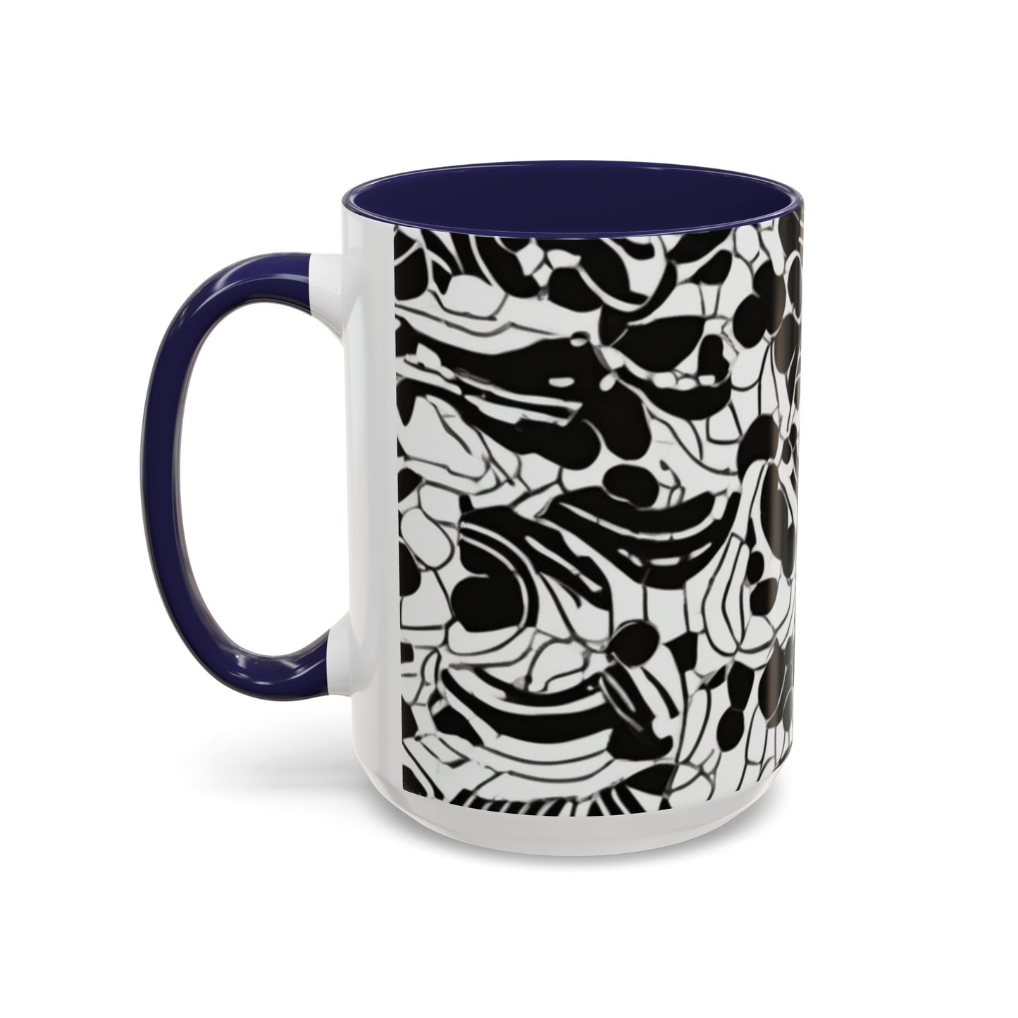 boostlete-rise-grind-pattern-dotted-line-art-0483 — Accent Mug 11/15oz