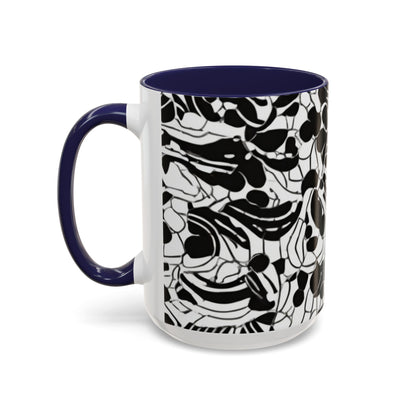 boostlete-rise-grind-pattern-dotted-line-art-0483 — Accent Mug 11/15oz