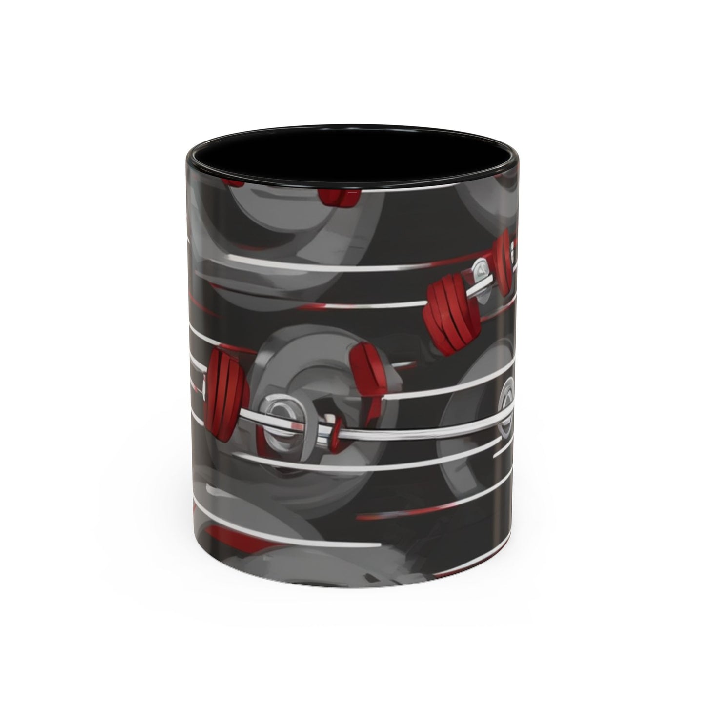 boostlete-rise-grind-icon-barbell-matte-vector-0138 — Accent Mug 11oz/15oz