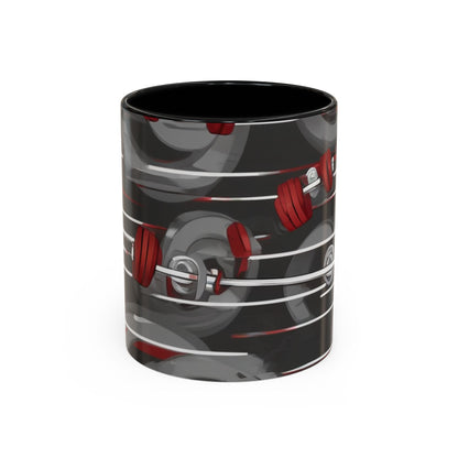 boostlete-rise-grind-icon-barbell-matte-vector-0138 — Accent Mug 11oz/15oz