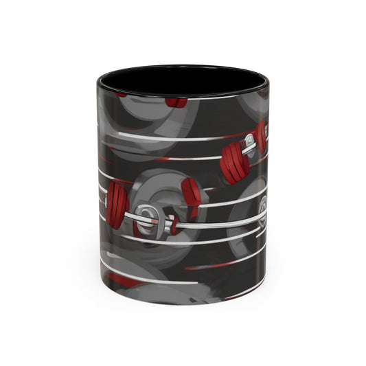 boostlete-rise-grind-icon-barbell-matte-vector-0138 — Accent Mug 11oz/15oz