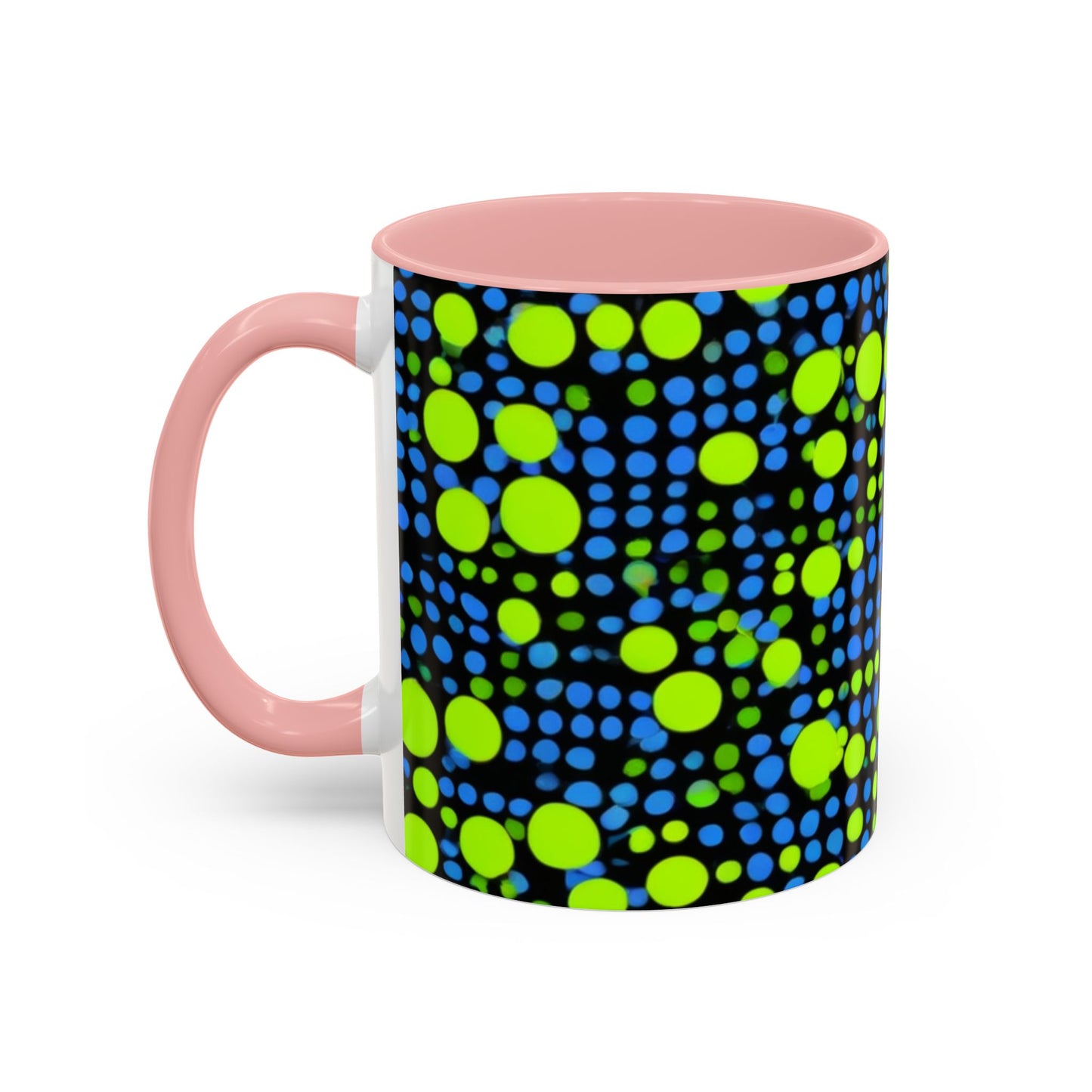 boostlete-mile-by-mile-pattern-dotted-geometric-0071 — Accent Mug 11oz/15oz