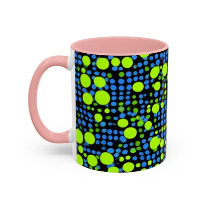 boostlete-mile-by-mile-pattern-dotted-geometric-0071 — Accent Mug 11oz/15oz