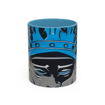 boostlete-am-crew-icon-crown-grainy-monoline-0022 — Accent Mug 11oz/15oz