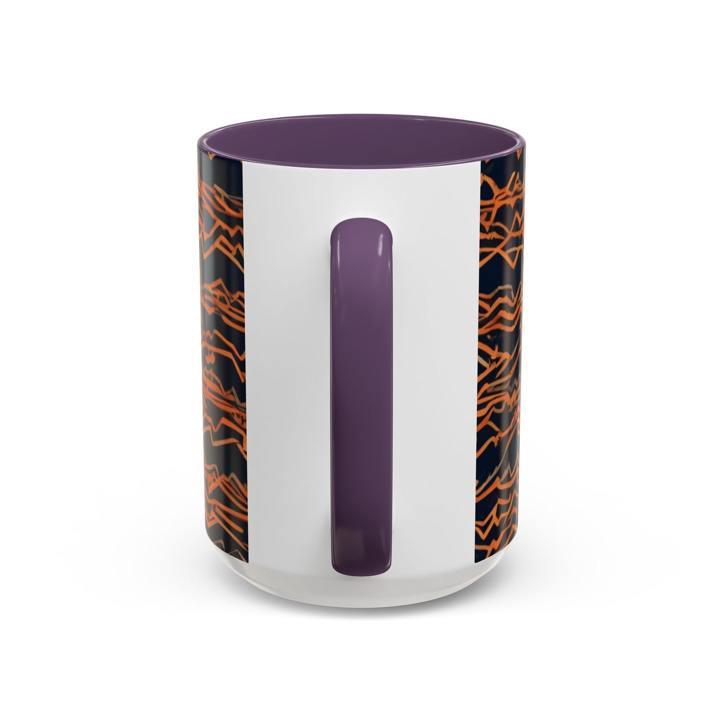 boostlete-field-day-pattern-ekg-bold-0135 — Accent Mug 11oz/15oz