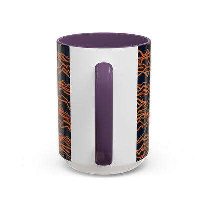 boostlete-field-day-pattern-ekg-bold-0135 — Accent Mug 11oz/15oz