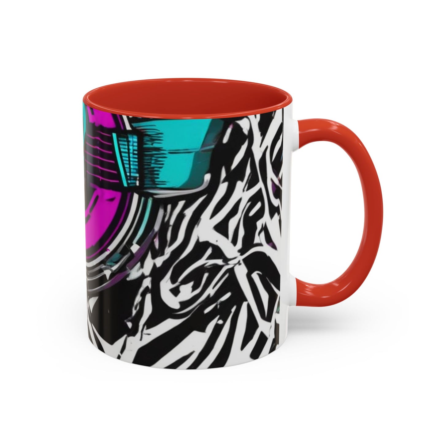 boostlete-boost-mode-type-again-badge-monoline-0293 — Accent Mug 11oz/15oz